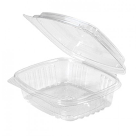 CONTENANT REFERMABLE CLAIR COUVERCLE DÔME 8OZ  / ...