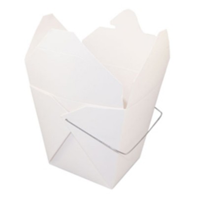 CONTENANT FOLD PAK BLANC 32OZ EASTERN STYLE...