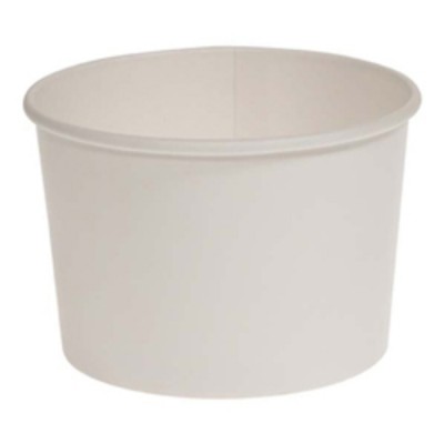 CONTENANT CARTON BLANC 8OZ 8FCPC / 1000UN