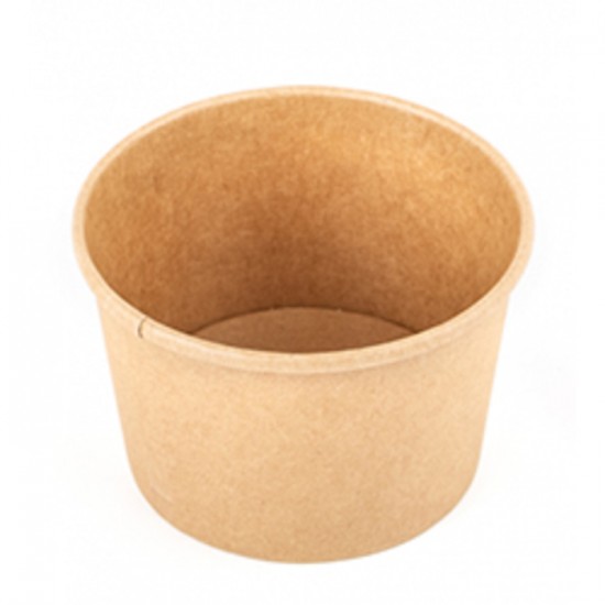 CONTENANT ROND EN PAPIER BRUN 8OZ KPC 08 D98 /...