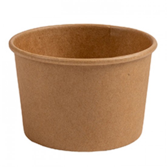 CONTENANT ROND EN PAPIER BRUN 4OZ BPKSB4 / 1000UN