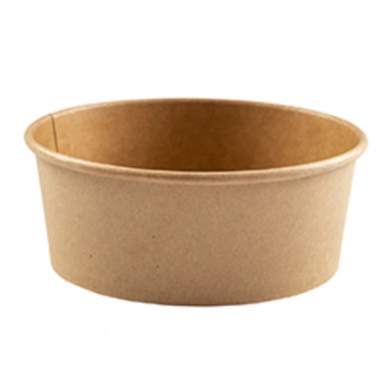 CONTENANT ROND EN PAPIER BRUN 16OZ 16FCB / 500UN