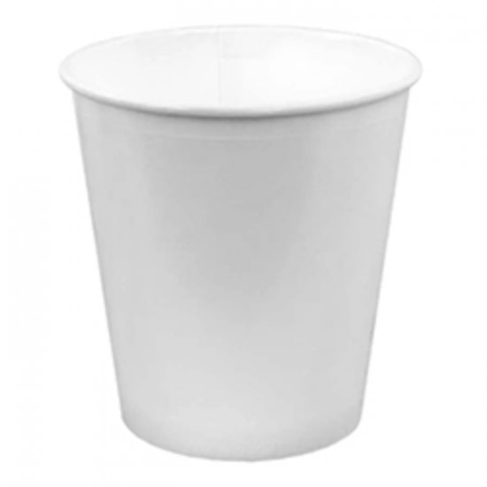 CONTENANT ROND EN PAPIER BLANC 24OZ / 500UN