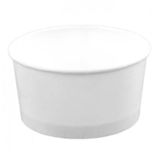 CONTENANT ROND EN PAPIER BLANC 12OZ 98MM 034012 / 1000UN