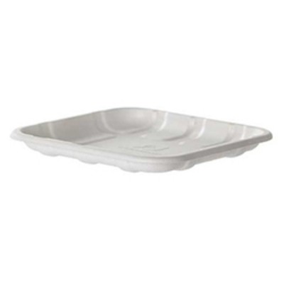 PLATEAU BAGASSE BLANC 5.5po ECO PRODUCTS / POLAR...