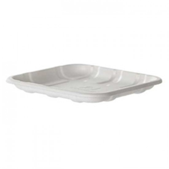 PLATEAU BAGASSE BLANC 5.5po ECO PRODUCTS / POLAR...