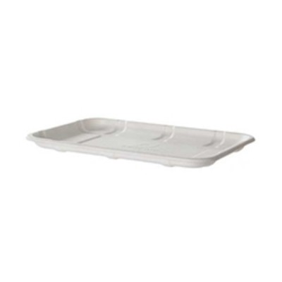 PLATEAU BAGASSE BLANC 8.5po ECO PRODUCTS / POLAR...