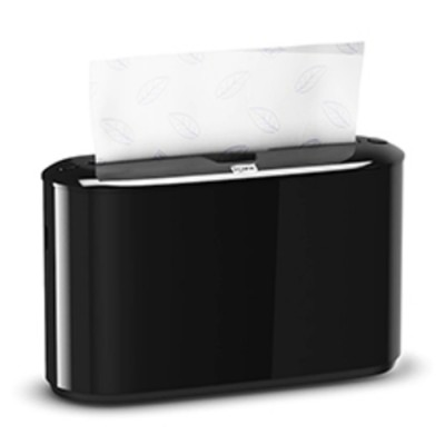 DISTRIBUTEUR DE COMPTOIR NOIR POUR SERVIETTES...