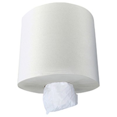 PAPIER À MAINS DÉBIT PAR LE CENTRE BLANC 