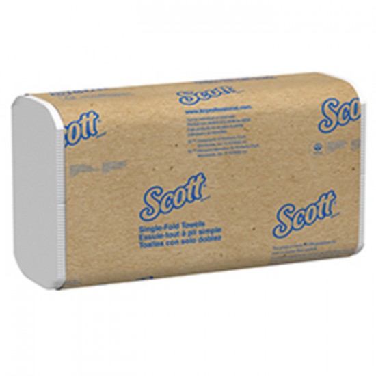 PAPIER À MAINS PLI SIMPLE BLANC "SCOTT" ESSENTIAL / KIMBERLEY