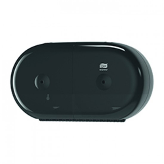 DISTRIBUTEUR PAPIER HYGIÉNIQUE SMARTONE MINI DOUBLE NOIR T9 ELEVATION / TORK