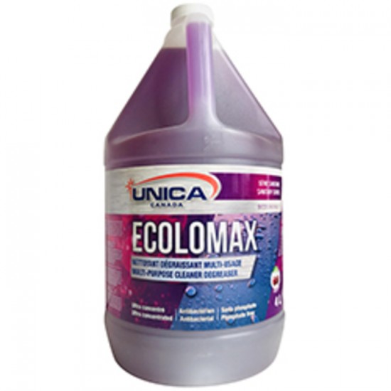 DÉGRAISSEUR MULTI USAGE "ECOLOMAX" 4LITRES / UNICA