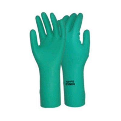 GANTS NITRILE VERT GRAND SOL FIT 18