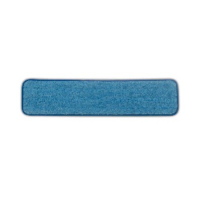 TAMPON HUMIDE MICROFIBRE BLEU 24po RUBBERMAID...