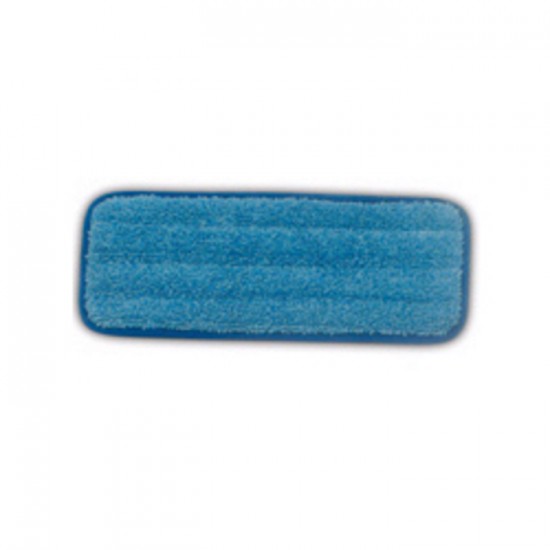 TAMPON MICROFIBRE BLEU 11po RUBBERMAID HYGEN /...