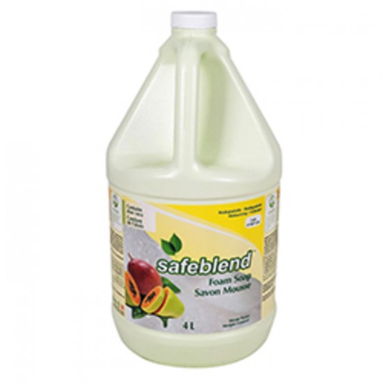 SAVON MOUSSE MANGUE PAPAYE SAFEBLEND BIODEGRADABLE...