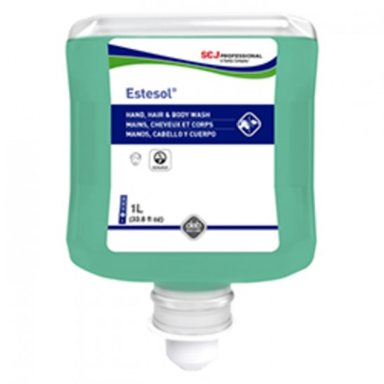 SAVON GEL DOUCHE CORPS ET CHEVEUX 6X1L/CS ESTESOL...