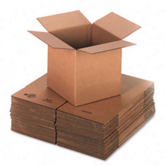 BOÎTE EN CARTON ONDULÉ 12po.X 9po.X 6po. / 25un