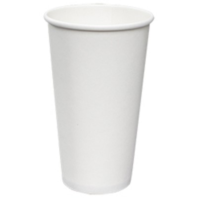 VERRE BREUVAGE CHAUD BLANC 24OZ 90MM / 500UN