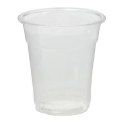 VERRE EN PLASTIQUE CLAIR 8oz 78MM / EMBALLAGE...