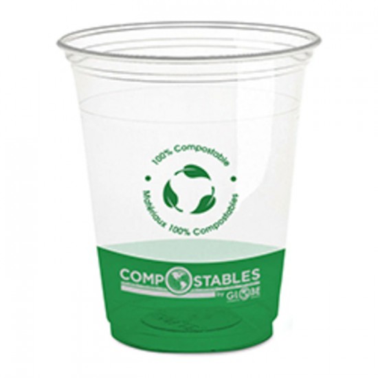 VERRE EN PLASTIQUE CLAIR COMPOSTABLE 20 oz (6128)...