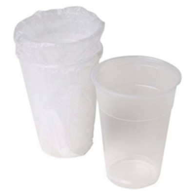 VERRE PLASTIQUE CLAIR ENVELOPPÉ INDIVIDUELLEMENT...