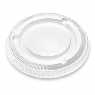 COUVERCLE PLAT CLAIR NON TROUÉ POUR VERRE 92MM...