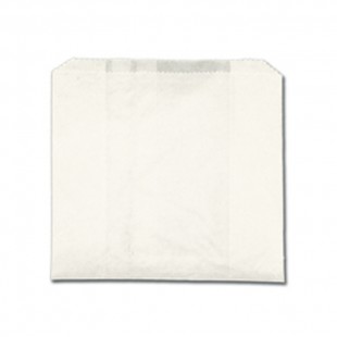 SAC PAPIER BLANC POUR SANDWICH RÉGULIER...