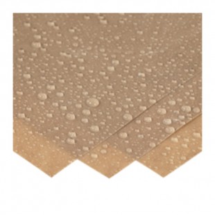 PAPIER CIRÉ BRUN EN FEUILLE 13po x 17po 2C /...