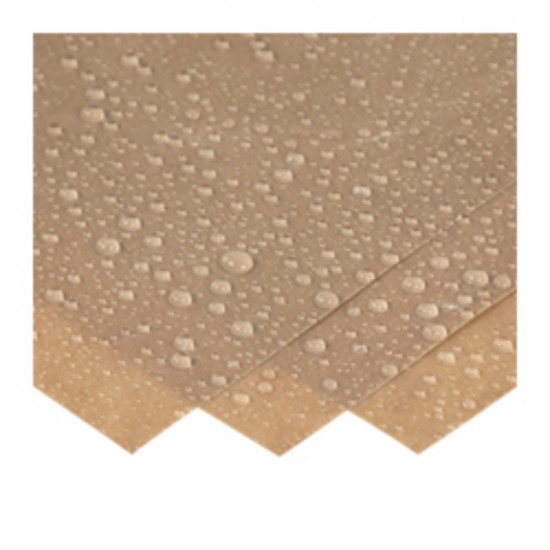 PAPIER CIRÉ BRUN EN FEUILLE 13po x 17po 2C / Papier Alimentaire