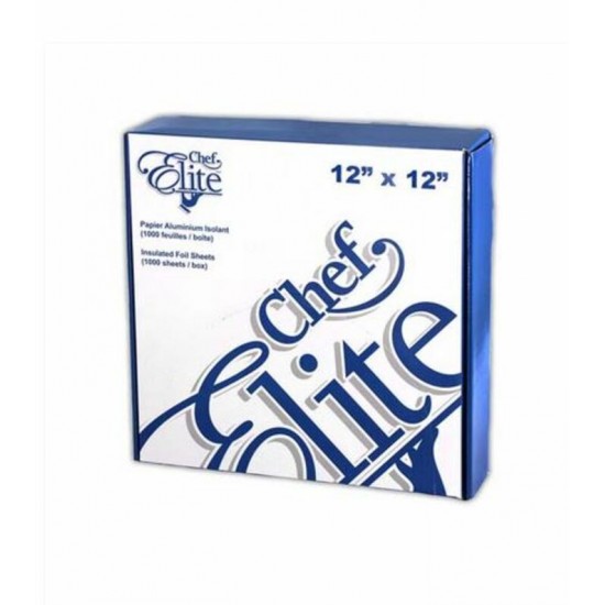 Chef Elite Papiers d’aluminium isolants 12 x 12 