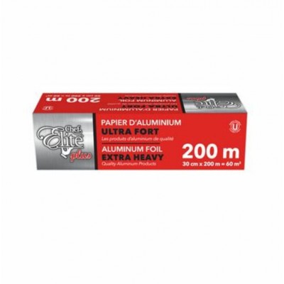 Chef Elite Plus Papier d’aluminium 30cm x 200m...