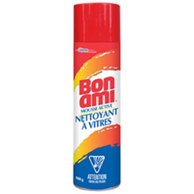NETTOYEUR À VITRES AÉROSOL 560GR BON AMI / SC...