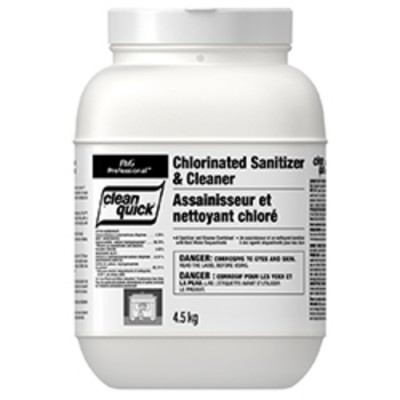 DÉSINFECTANT ET NETTOYANT CHLORÉ / CLEAN QUICK