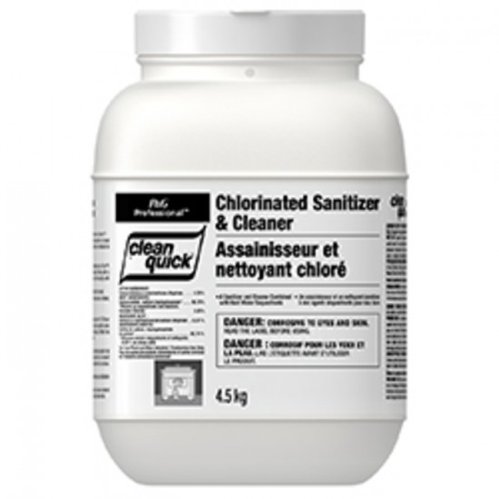 DÉSINFECTANT ET NETTOYANT CHLORÉ / CLEAN QUICK