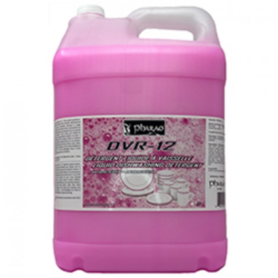 DÉTERGENT À VAISSELLE ROSE DVR-12 ECONO 10Litres...