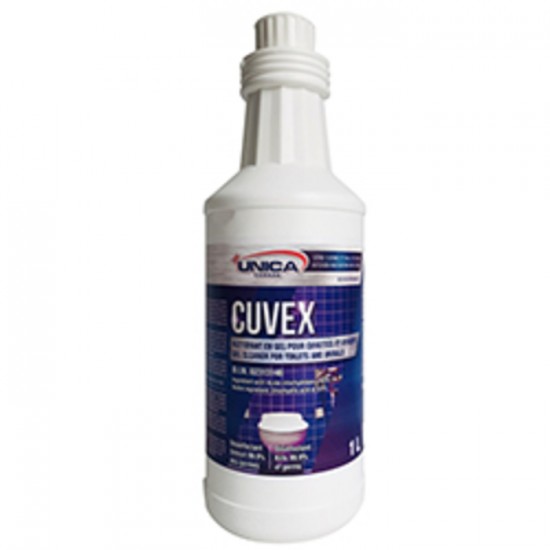 NETTOYANT EN GEL POUR CUVETTE 1L CUVEX / UNICA