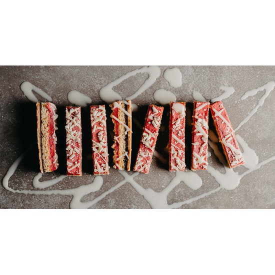 GÂTEAU PLAQUE LANGUETTE FRAMBOISE / MARTIN DESSERT 70GR