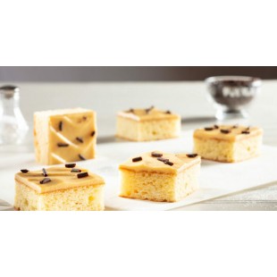 GÂTEAU PLAQUE AVANTAGE  CARAMEL SALE NON COUPÉ...