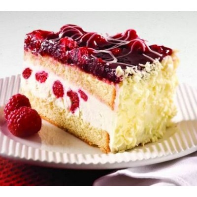 GÂTEAU ROND FRAMBOISIER 28 PORTIONS / SELECTION...