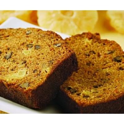 GÂTEAU QUATRE-QUART CAROTTE ANANANAS TRANCHÉ /...