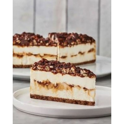 GATEAU FROMAGE POMME CARAMEL 14 MORCEAUX / KILO 
