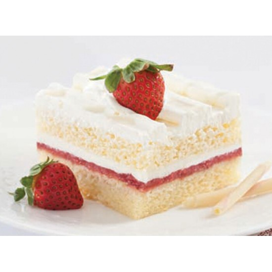 GATEAU PLAQUE SHORTCAKE FRAISE SANS GLUTEN. /...