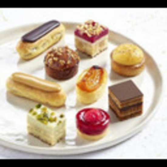 Dessert petits fours traditionnels 9 saveurs assorties surgelé / White Toque