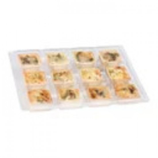Assortiment de mini quiches surgelé / Carrement Tarte