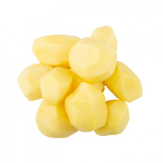 PATATE BLANCHE PETITE RONDE PELEE / BARIL 10KG