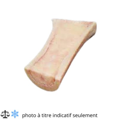 BOEUF OS MOELLE CANOE (COUPE SUR LE LONG) (+-...