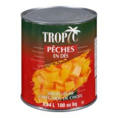 PECHE CUBE SIROP LEGER / TROPIC 2.84LT