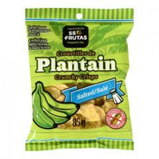 CROUSTILLE PLANTAIN SALE 85GR / SS FRUTAS