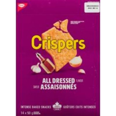 CRAQUELIN CRISPERS ASSAISONNE 14X50GR / CHRISTIE